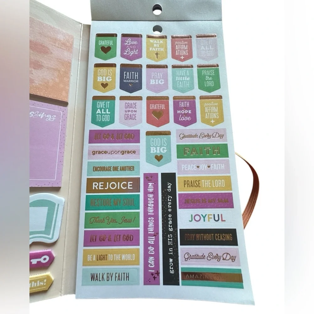 The Happy Planner Faith Warrior Accessory Book Folio